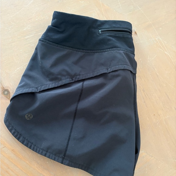Black lululemon Athletic Shorts - Picture 2 of 2